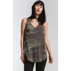 Z Supply | Camo Pocket Racer Tank